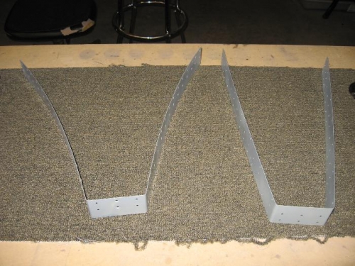 One on left is distorted due to the dimpling