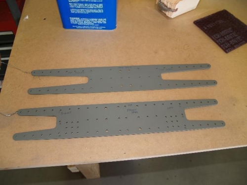 Spar doublers in primer