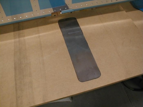 Inlaid Back Rivet Plate to prevent another OOPS