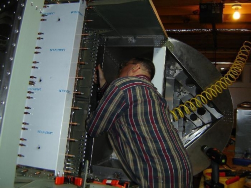 This is a tight space even on its side.