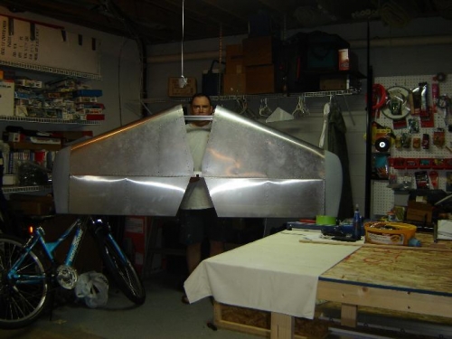 I attached a head to the center section.