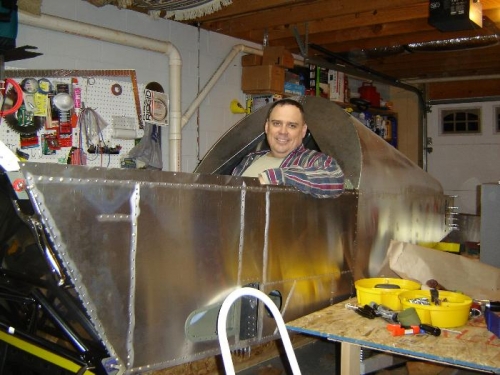 First time sitting in my airplane.