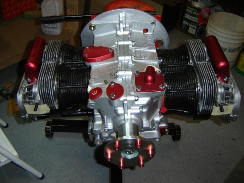 Block off plates and intake manifolds installed.