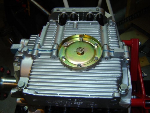 Oil sump filter installed.