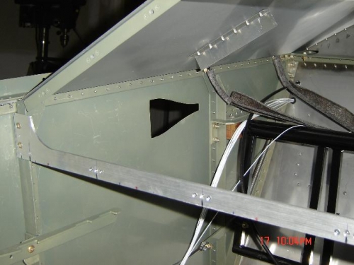 Crossmember bolted in place.