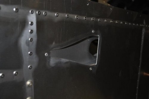 Left side exterior view.