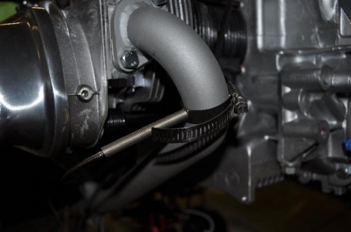 EGT probe in forward right exhaust.