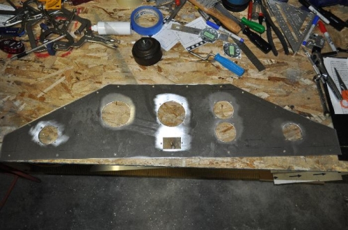 All holes, except ELT remote, are cut out.