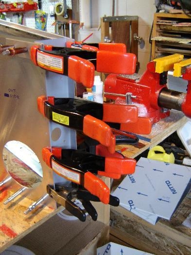 Just as in woodworking, you can never have enough clamps.