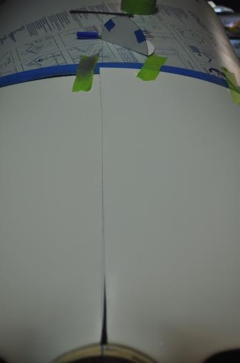 Overlaps and gaps on top seam.