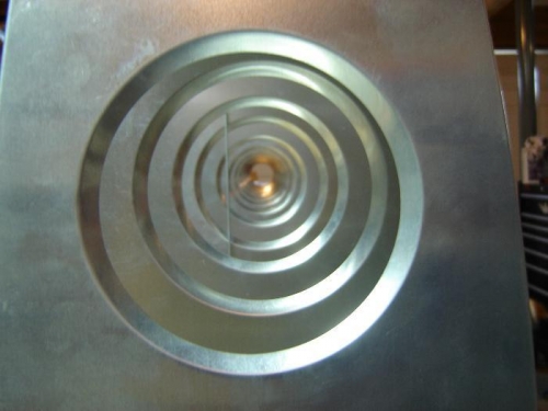 Nothing significant here, just a cool shot through the lightening holes.