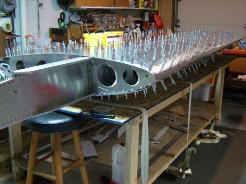 All three skins attached.