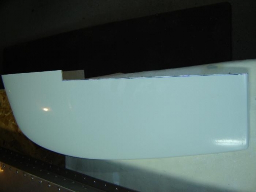 Rough cut complete.  Now clean up edge to the cut line.