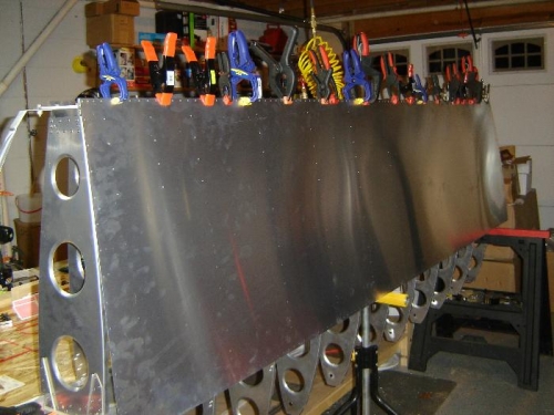 Everything aligned and ready to start drilling.