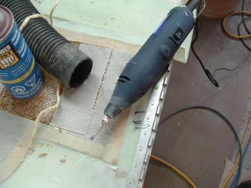 Vacuum for dust created by Dremel