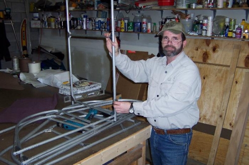 Drilling hinge holes