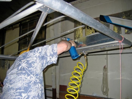 Put boxed side panels in place