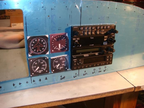 Radio stack cutout