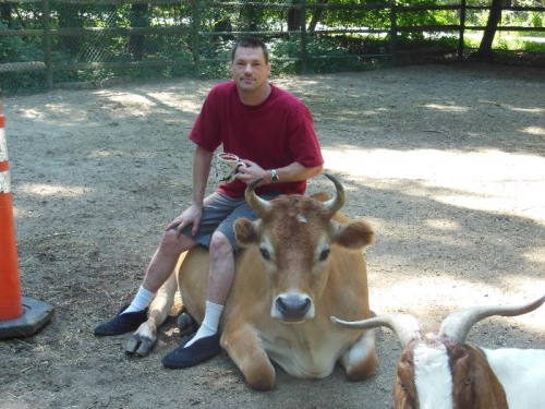 He makes a good sofa