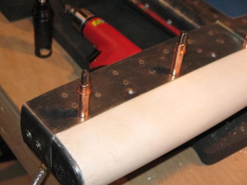 Drilled, deburred & dimpled