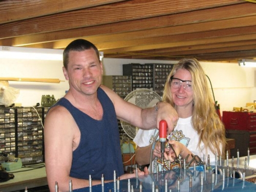 Day two , still smiling.