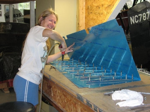 Alex ,  hard at work