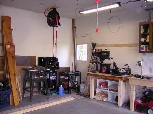 Power tools and air hose reel