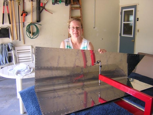 Anne helps me dimple!