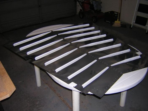 Stiffeners attached!