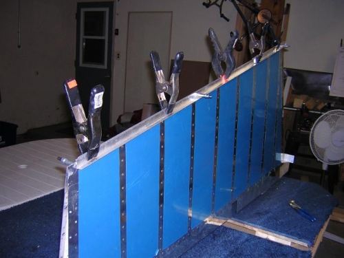 Glueing the TE wedge