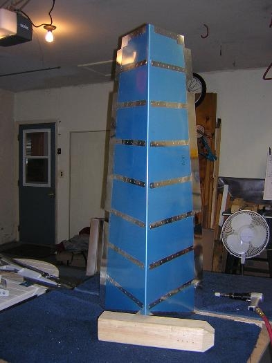 Stiffeners installed