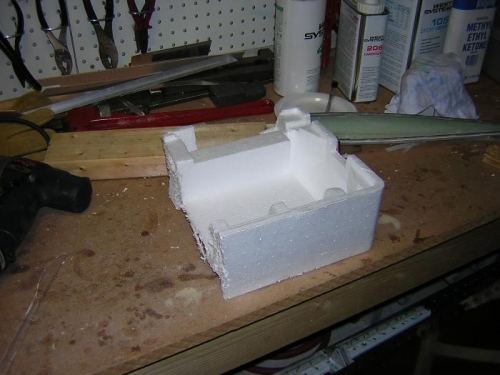 Aircraft grade styrofoam!