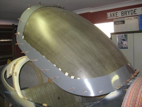 Both skins on the first trial fit.