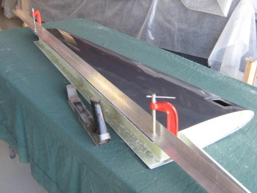 Truing stabiliser trailing edge
