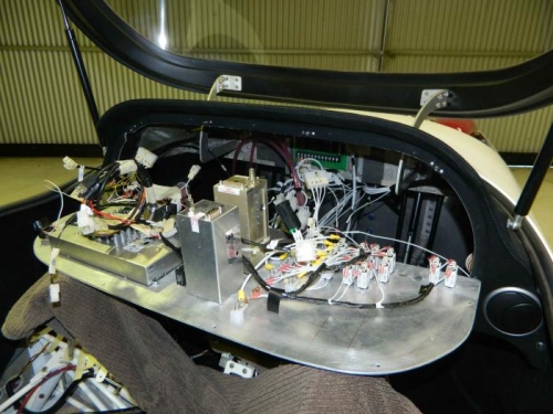 Panel ready to be connected.