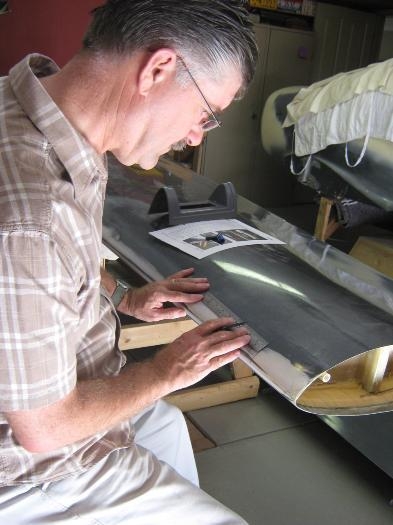 Locating the area for cutting out