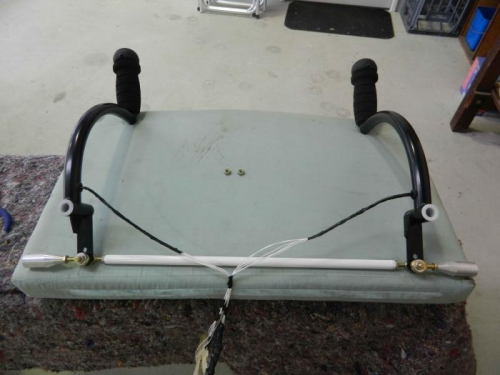 Stick misxer assembly ready for installation.