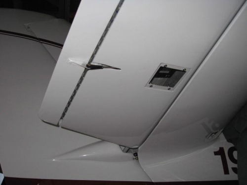 Elevator trim completed.