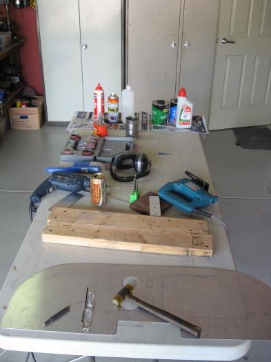 Used the 1.6mm panel as a template and cut the cover plate from 1mm alloy.