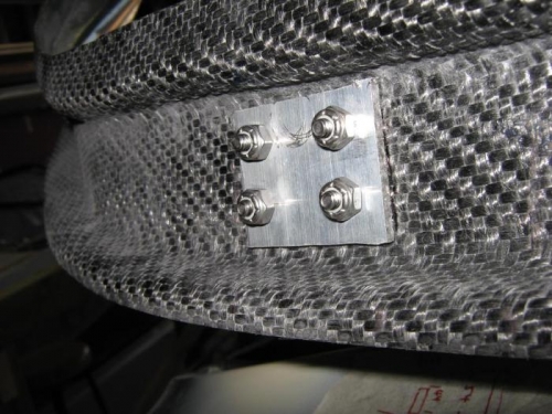 Bracket backing plate