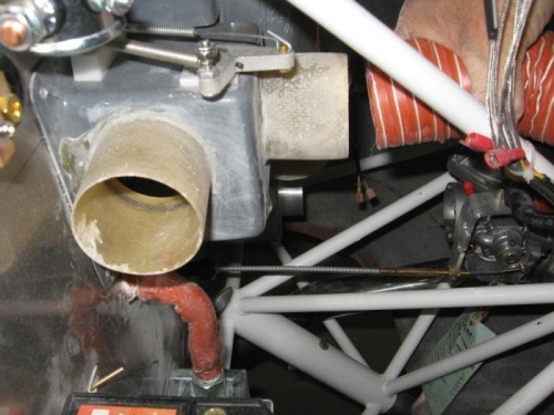 Heavily sanded fittings