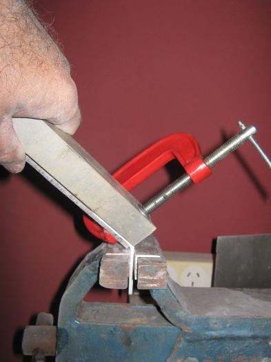 First bend for the inboard bracket