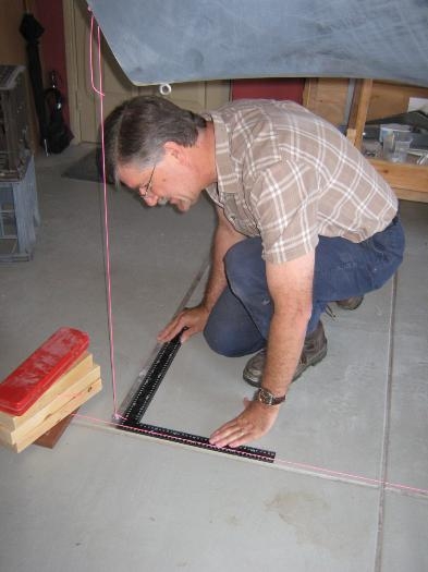 Plumbing from the lower rudder mount.