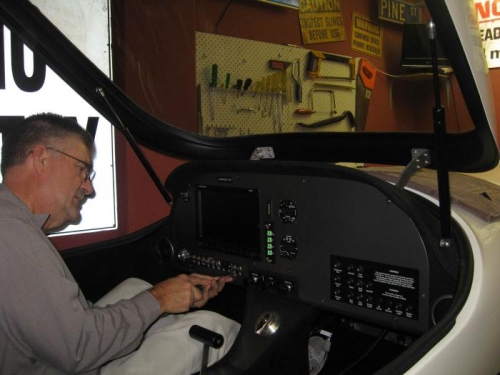 Trial fitting panel ....