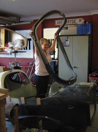 Sheryl playing gas strut!