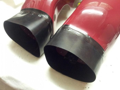 New baffle rubbers installed ...