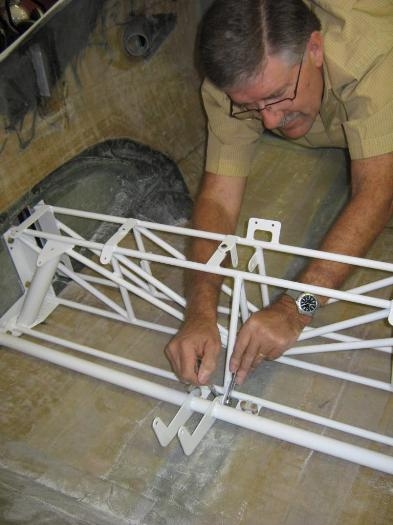 Fitting the flap torque tube