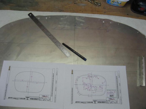 Printed all the layout drawings - collected pictures