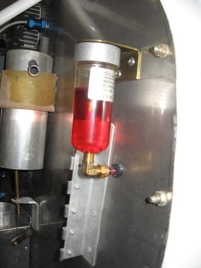 Left side done & pumped through to the reservior.