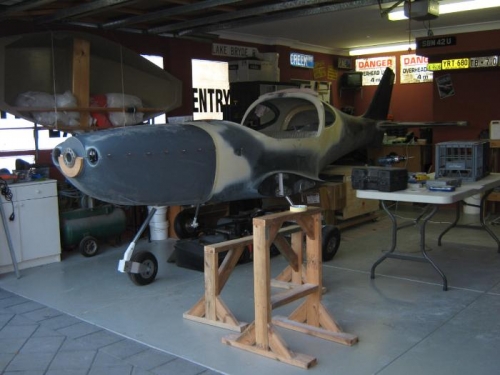 First trial fit of the cowls.